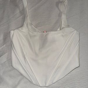 White corset